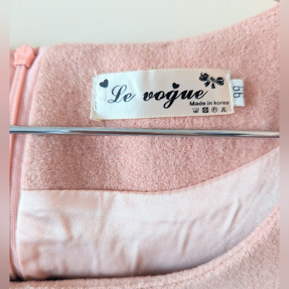 Blush Shabby Chic Dress - Picture 4 of 6
